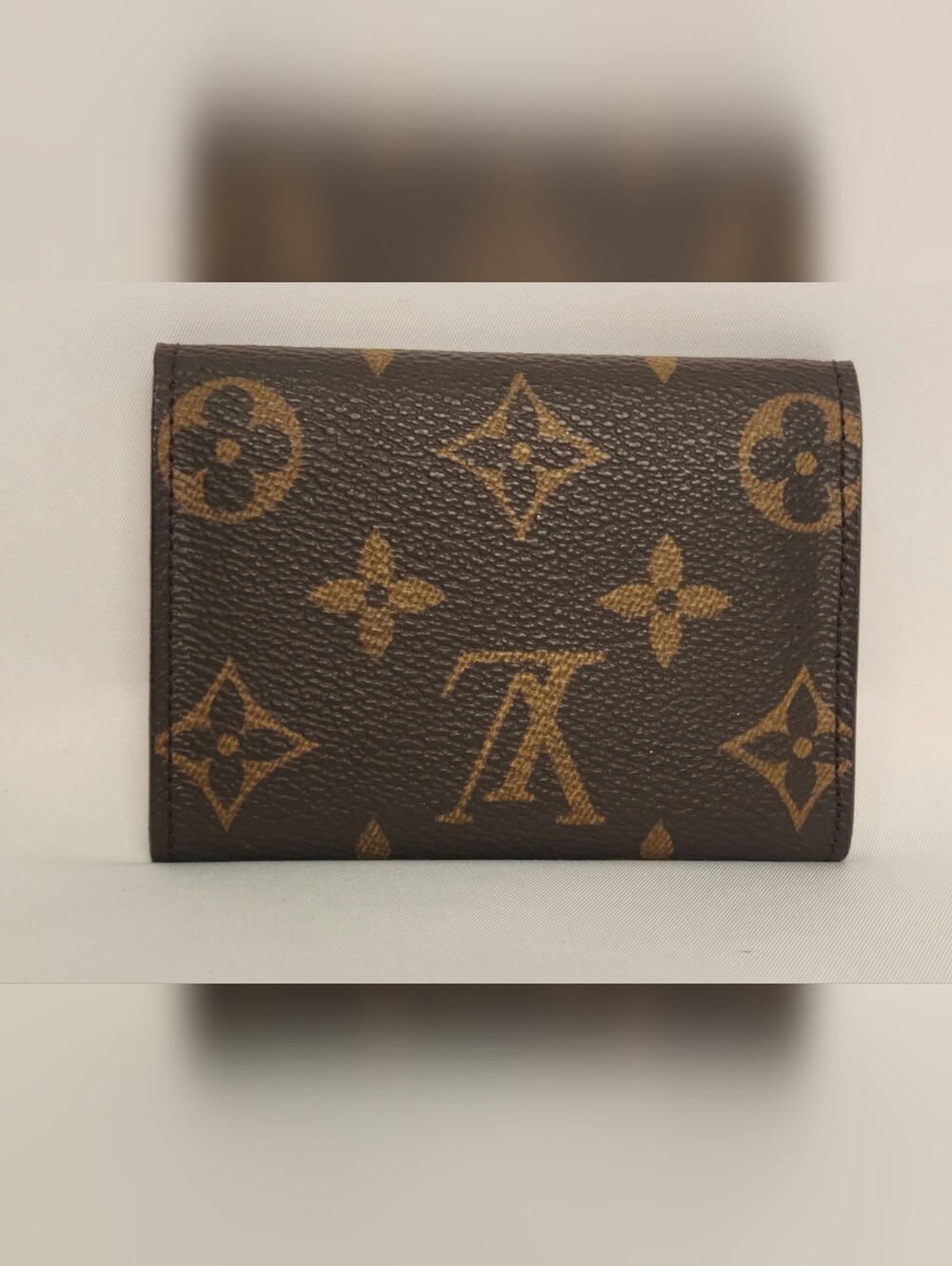 Louis Vuitton Monogram Plat Coin Purse Card Case Holder Wallet - Picture 2 of 16